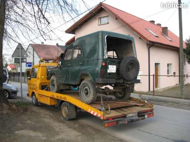 POMOC DROGOWA KRAKÓW MAŁOPOLSKA OBWODNICA A4 Dostawczy bus 4x4 , małopolskie