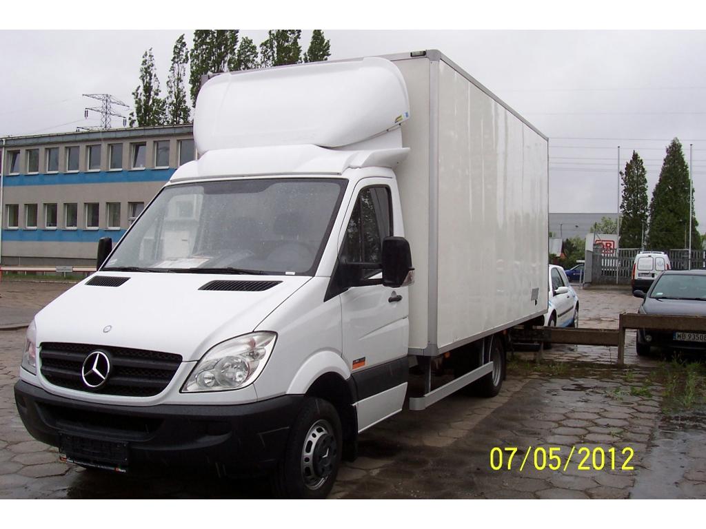 Mercedes Sprinter, 2,5 tony + winda