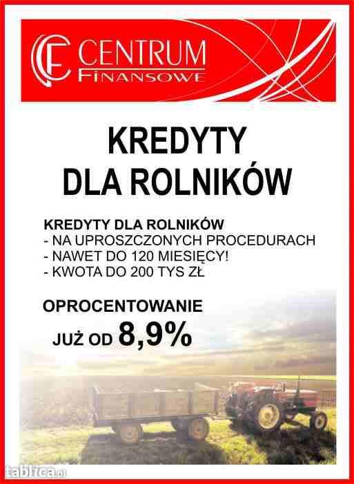 Kredyt dla rolników