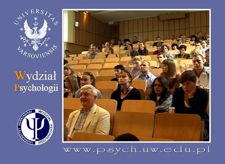 Seminarium na Wydziale psychol. UW