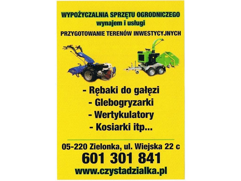 Wypożyczalnia sprzętu ogrodniczego