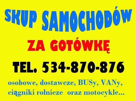 SKUP starych SAMOCHODÓW LublinAuto Skup GOTÓWKA OD ZARAZ, Lublin, Lubartów, Świdnik, Puławy, Krasnystaw,, lubelskie