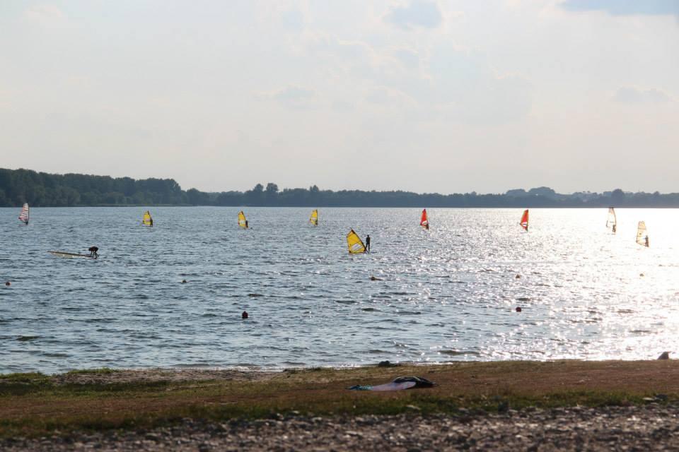 Obóz windsurfingowy ŚLĄSK 50km z Katowic www.maxsurf.pl, Niewiesze, Plażowa , śląskie