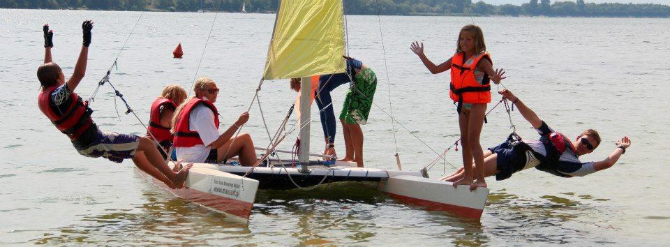 Obóz windsurfingowy ŚLĄSK 50km z Katowic www.maxsurf.pl, Niewiesze, Plażowa , śląskie