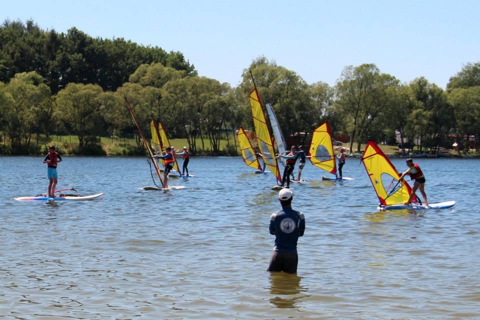 Obóz windsurfingowy ŚLĄSK 50km z Katowic www.maxsurf.pl, Niewiesze, Plażowa , śląskie