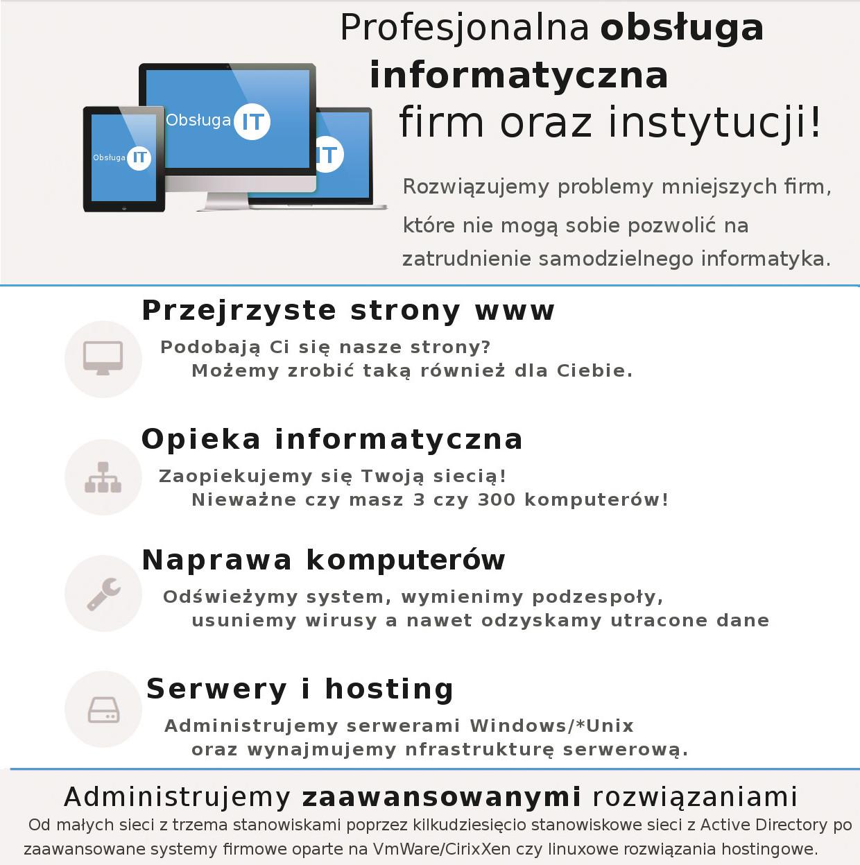 Obsługa Infromatyczna, Chróścina, Opole, Pruszków, Niemodlin, Nysa, , opolskie