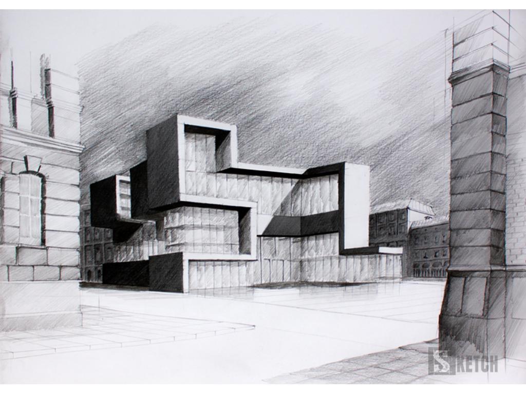 Szkoła rysunku Kielce - kurs rysunku na architekturę Sketch, świętokrzyskie