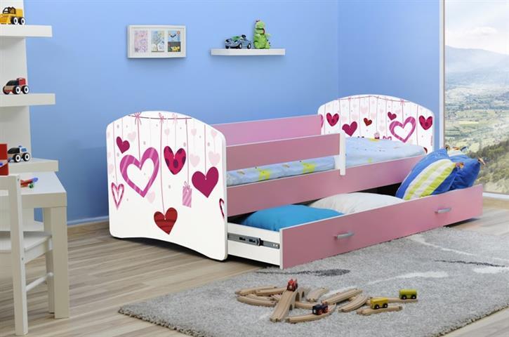 Łóżo dziecięce z materacem , łóżko dla dziecka 140x80, 160x80cm.
