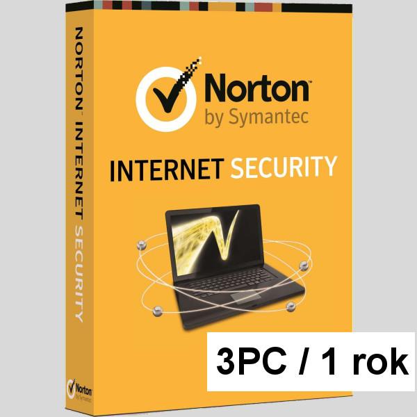 Norton Internet Security 2014 3PC/1 rok