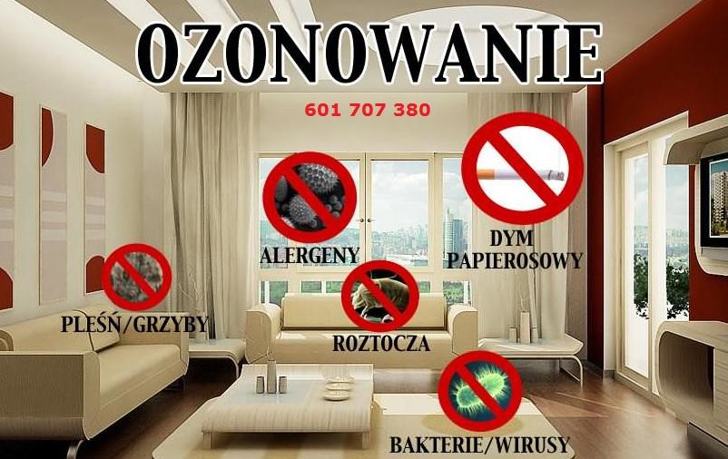 Sprzątanie.Ozonowanie, czyszczenie dywanów, wykładzin oraz tapicerki