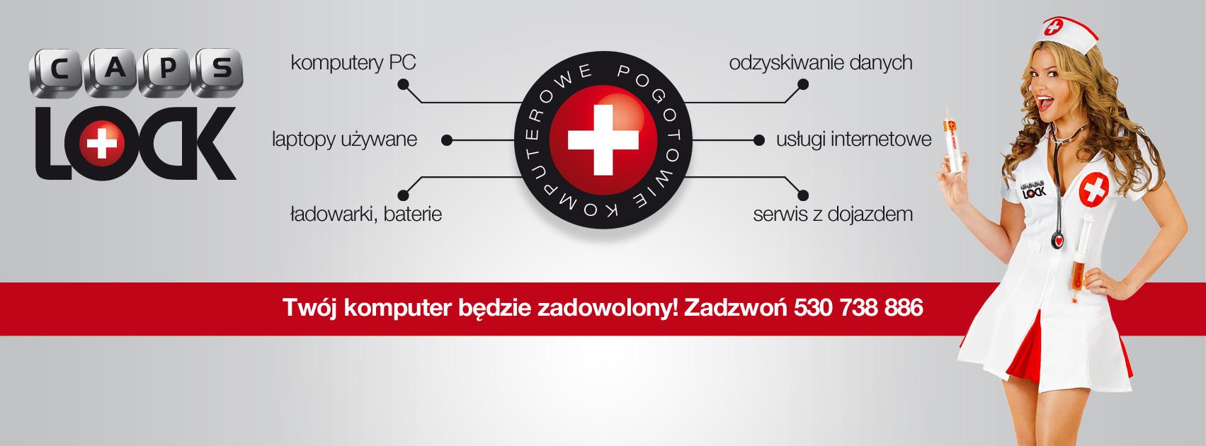 Caps lock - pogotowie komputerowe, Biłgoraj, Frampol, Goraj, Aleksandrów, Łukowa, lubelskie