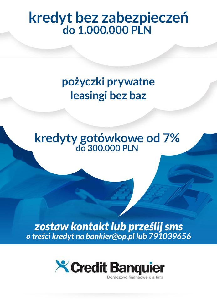 Kredyt do 1000000 złotych