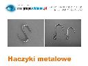 Haczyki Metalowe do stripów Artykuły Metalowe POS Kółka na breloki, Łódź, Warszawa, Wrocław, Kielce, Opole, Katowice, mazowieckie