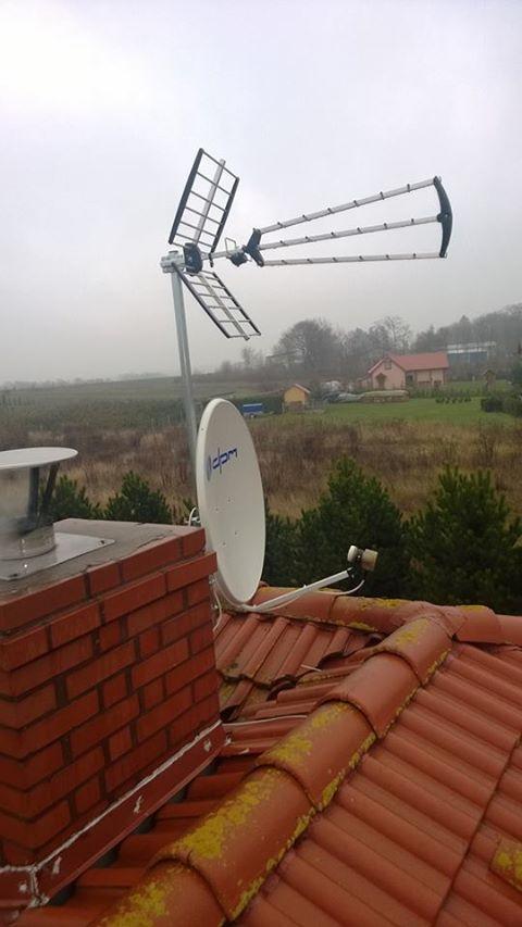 Montaż ustawianie anten tv-sat Słupsk, Ustka, pomorskie