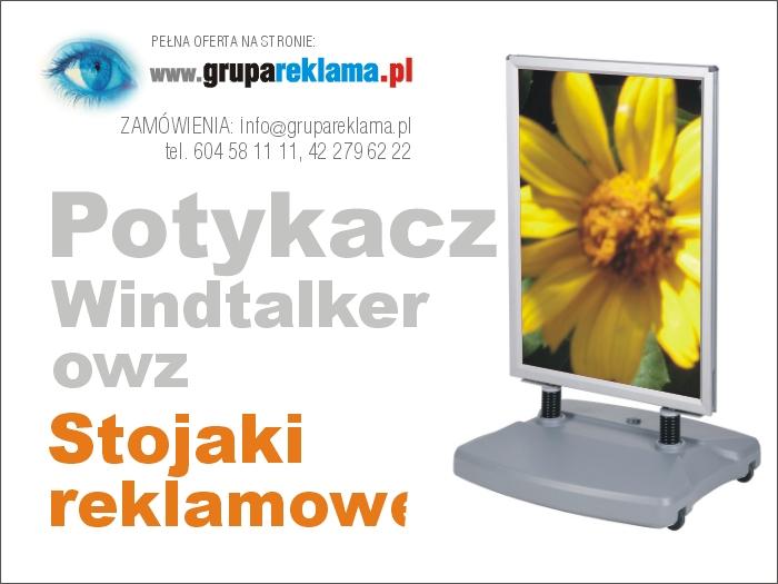 Stojak Potykacz Windtalker, rama OWZ i stalowe sprężyny