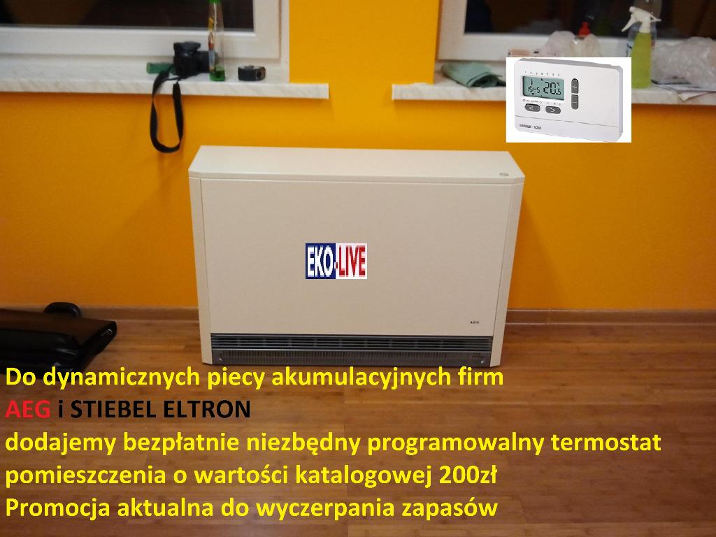 Promocja do każdego pieca dynamicznego AEG i STE dołączamy T