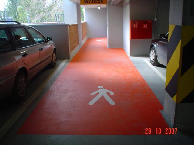 Kompleksowe oznakowanie parkingów, garaży, Warszawa, mazowieckie