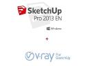 Trimble SketchUp Pro 2014 ENG Win + V-Ray 2.0