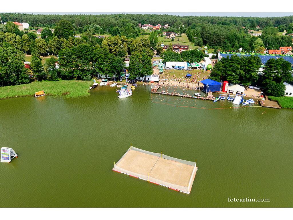 Zdjęcia z lotu ptaka - Stare Jabłonki Beach Ball