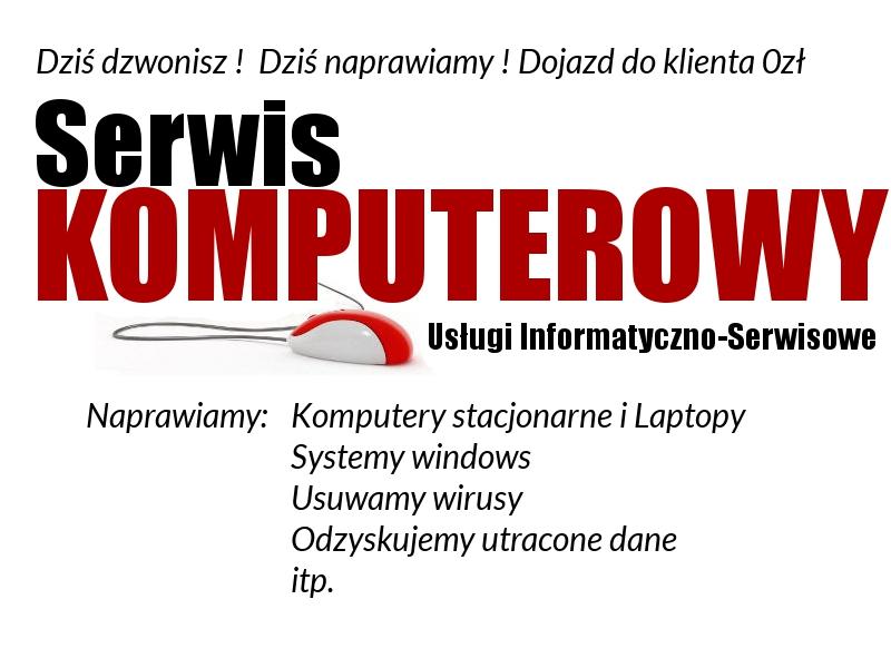 Serwis laptopów i komputerów stacjonarnych Łódź