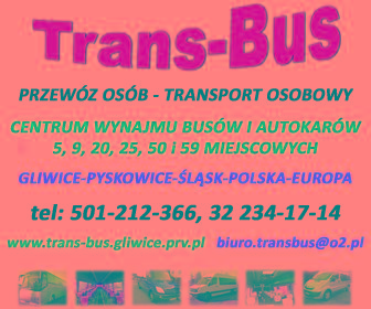 Transport, przewoz osob, transport osobowy, autokar, bus, wynajem, Gliwice, śląskie