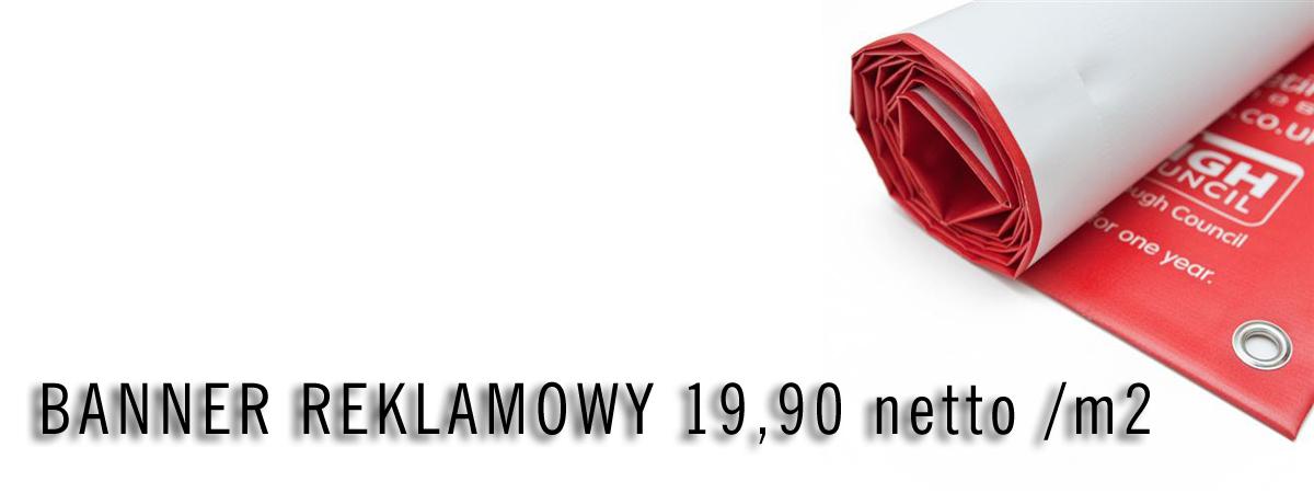 Banery reklamowe z oczkowaniem 24/7 19,90zł/m2, Warszawa, mazowieckie