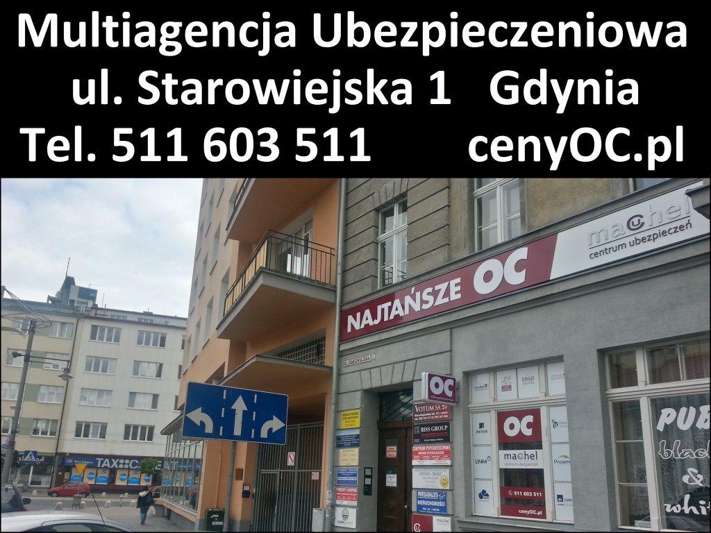 Tanie OC Mercedes Gdynia Starowiejska 1