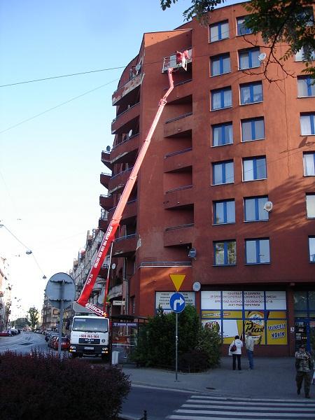 Praca MAN 30 metrów