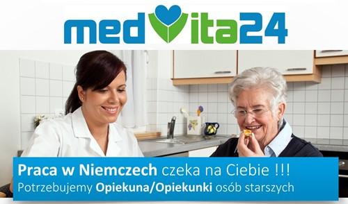 Medvita24 zatrudni opiekunkę do starszej Pani w Niemczech