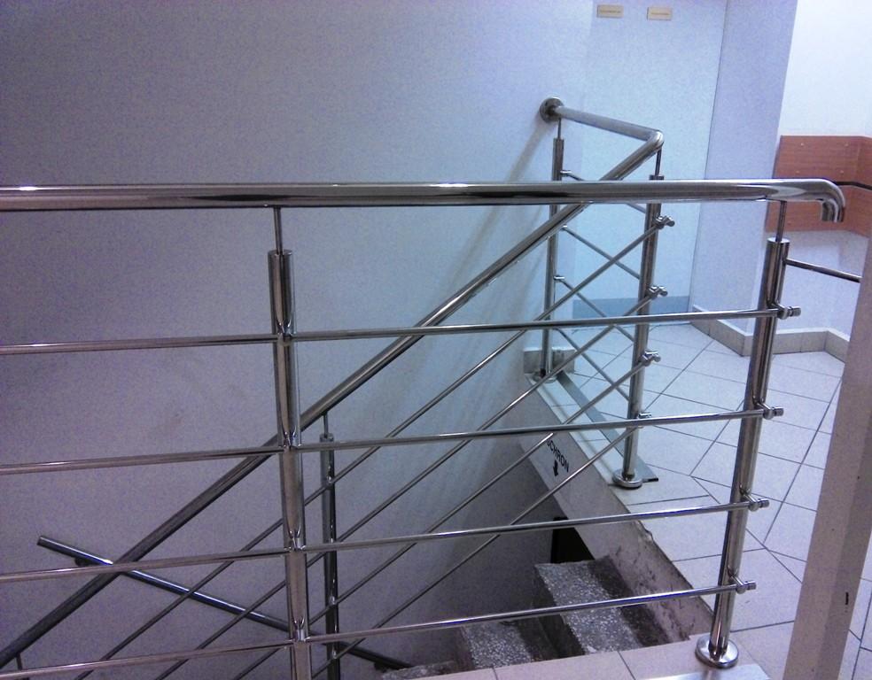 Balustrady balkonowe i schodowe ze stali nierdzewnej  system INOX, DĄBROWA CHEŁMIŃSKA, kujawsko-pomorskie