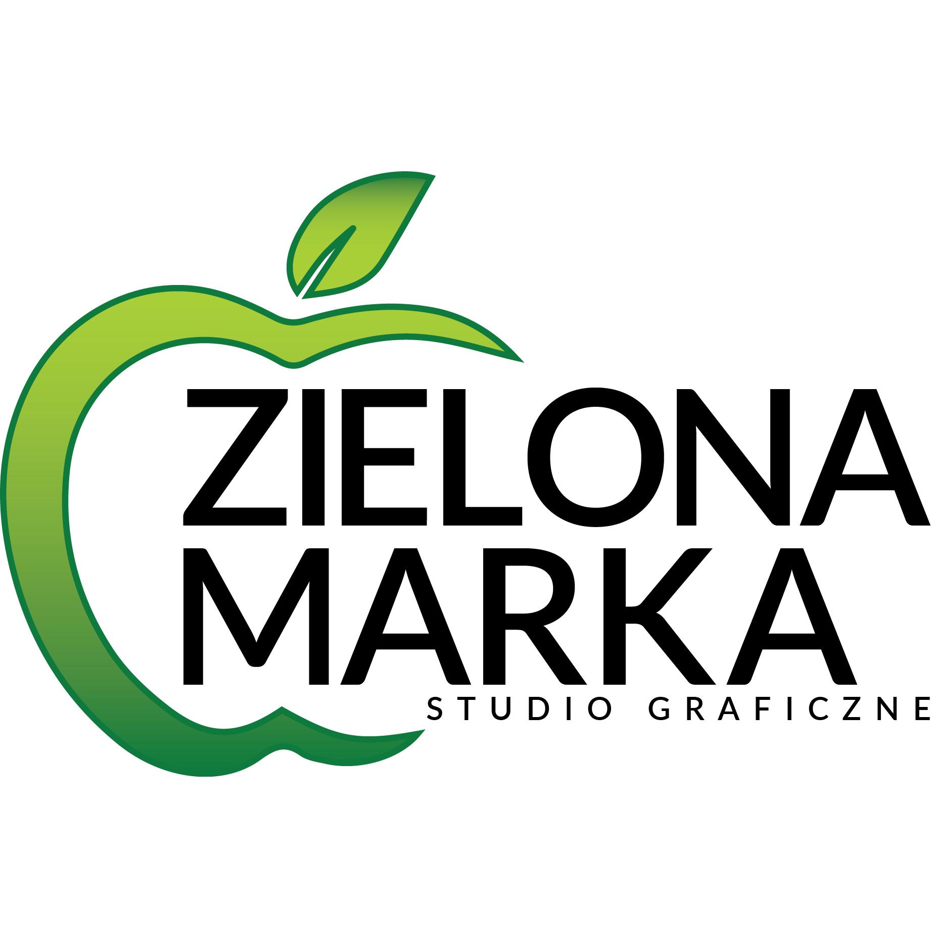 LOGO ZIELONA MARKA Studio Graficzne