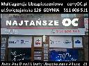 OC+AC Audi A6: 945zł + 25 Firm + CUK Centrum Ubezpieczeń, Gdynia, Sopot, Rumia, Gdańsk, pomorskie