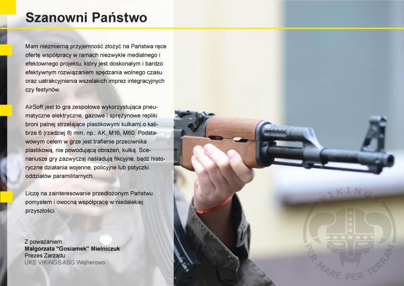 AirSoft na świeżym powietrzu - imprezy integracyjne, festyny, Wejherowo, pomorskie