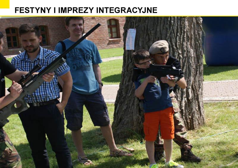 AirSoft na świeżym powietrzu - imprezy integracyjne, festyny, Wejherowo, pomorskie