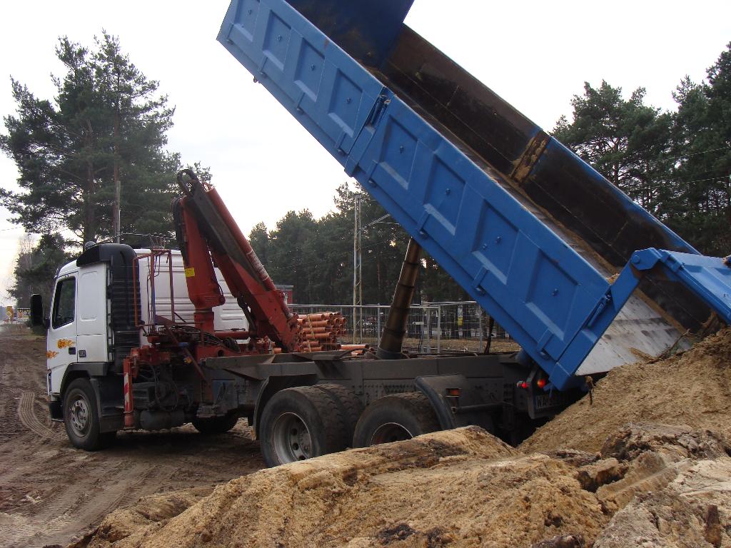 Usługi HDS Transport materiałów sypkich i budowlanych HDS Warszawa, mazowieckie