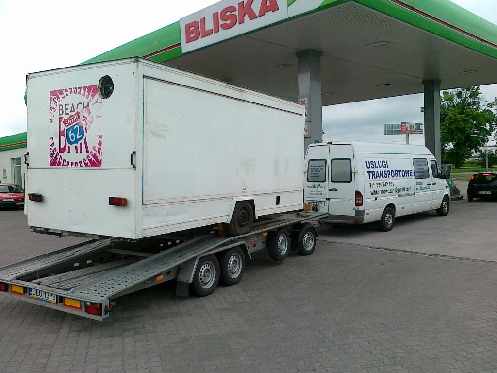 TRANSPORT BUSA NA LAWECIE, LUBIN, dolnośląskie