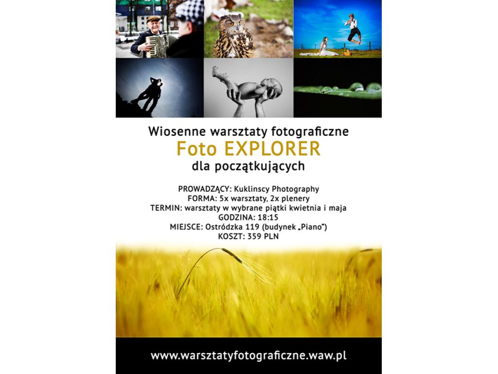 Warsztaty fotograficzne, Warszawa, mazowieckie