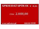 Gotowe spółki od 2888 brutto, rejestracja firm 1790 brutto, Gliwice, śląskie