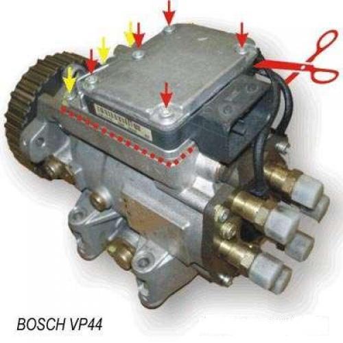 NAPRAWA STEROWNIKA POMPY WTRYSKOWEJ BOSCH VP44 VP30 AUDI BMW FORD OPEL