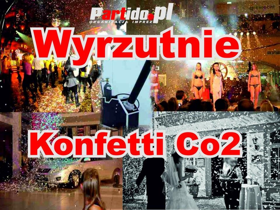 Pokaz Konfetti  / Wyrzutnie Confetti / Imprezy firmowe, Wesela, Ślub, Strzebielino, Wejherowo, Gdynia, Sopot, Gdańsk, pomorskie