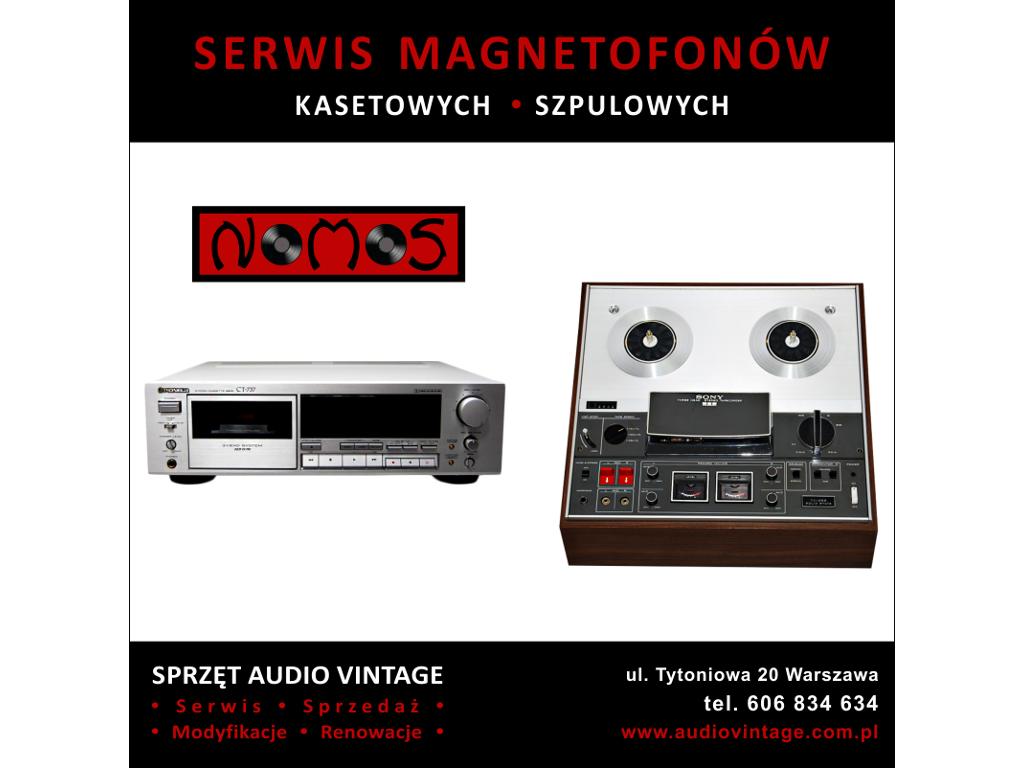 Serwis magnetofonów kasetowych i szpulowych - naprawa