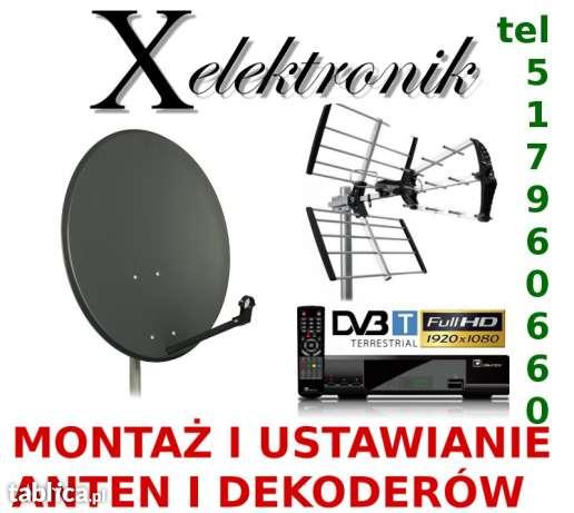 Montaż anten, ustawienie anten, instalacje antenowe, regeneracja, Bytom, Piekary Śląskie, Tarnowskie Góry, śląskie