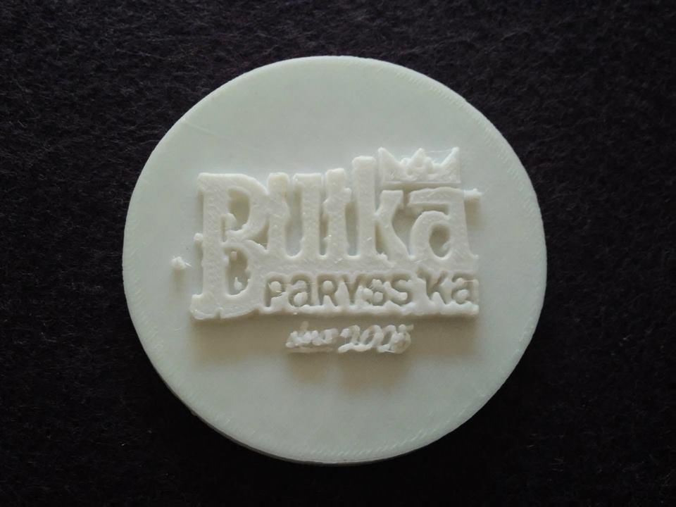 Logo, materiał PLA