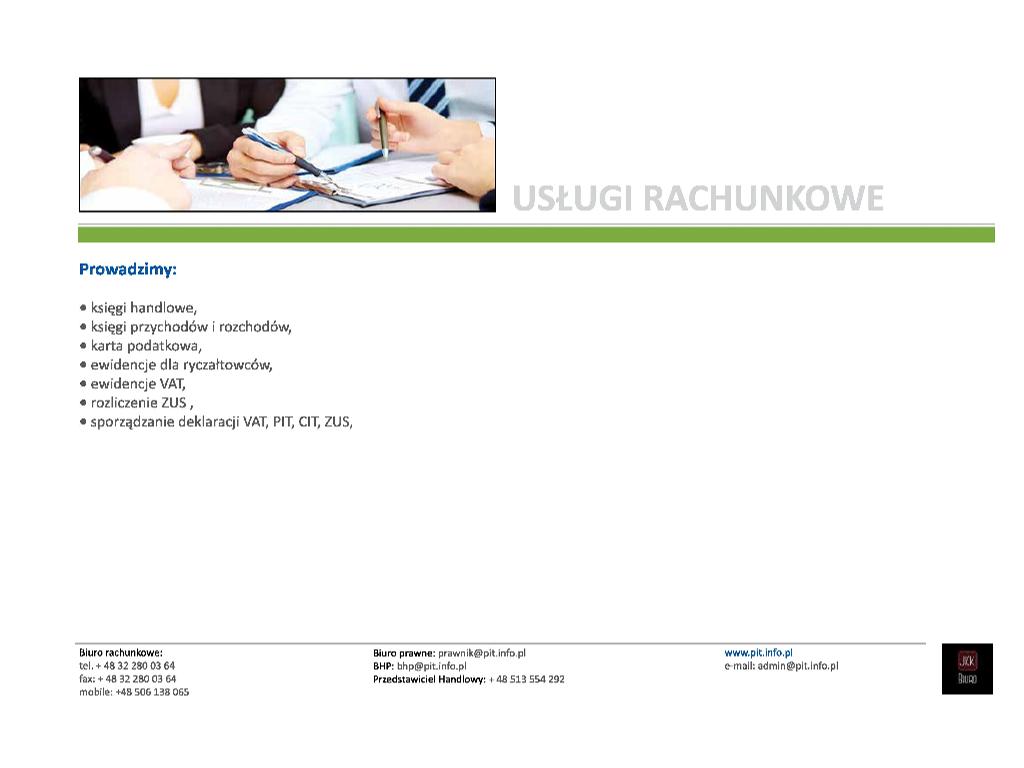PROFESJONALNE i TANIE USŁUGI RACHUNKOWO-PRAWNE ORAZ BHP., Bytom, śląskie