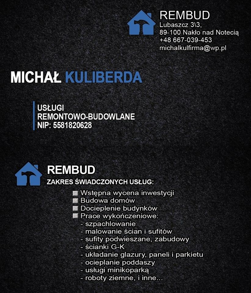 REMBUD Michał Kuliberda