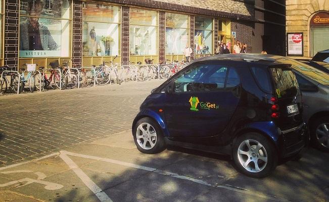 Car sharing, miejski system wynajmu aut, samoobsługowa wypożyczalnia, Wrocław, dolnośląskie
