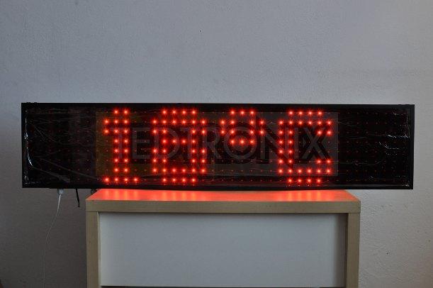 Wyświetlacz Tablica LED Tekstowa R30 125x27 cm