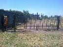 montójemy bramy ogrodzenia