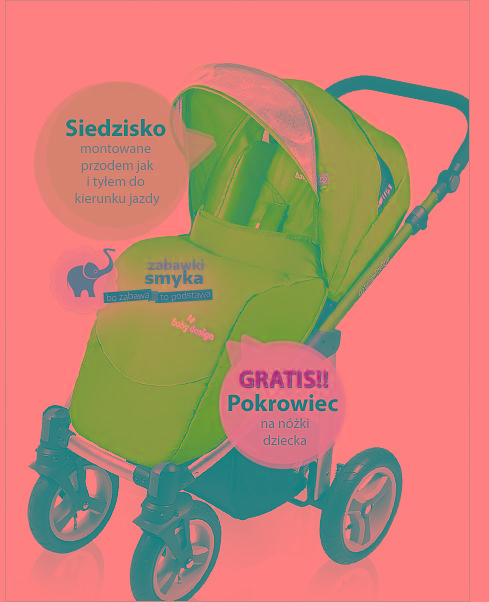 Wózek Baby Design Lupo New 2015 3w1 + fotelik Leo