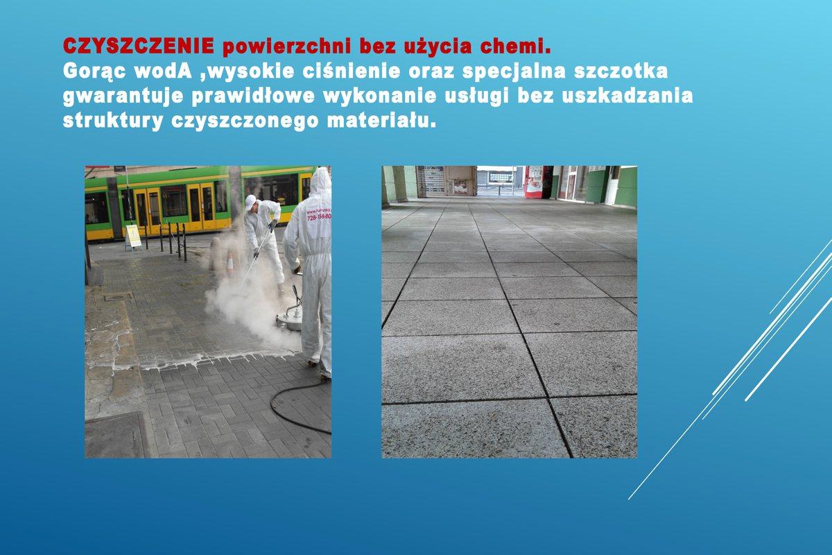 Czyszczenie - mycie elewacji, chodników, kostki brukowej, dachów, POZNAN, wielkopolskie